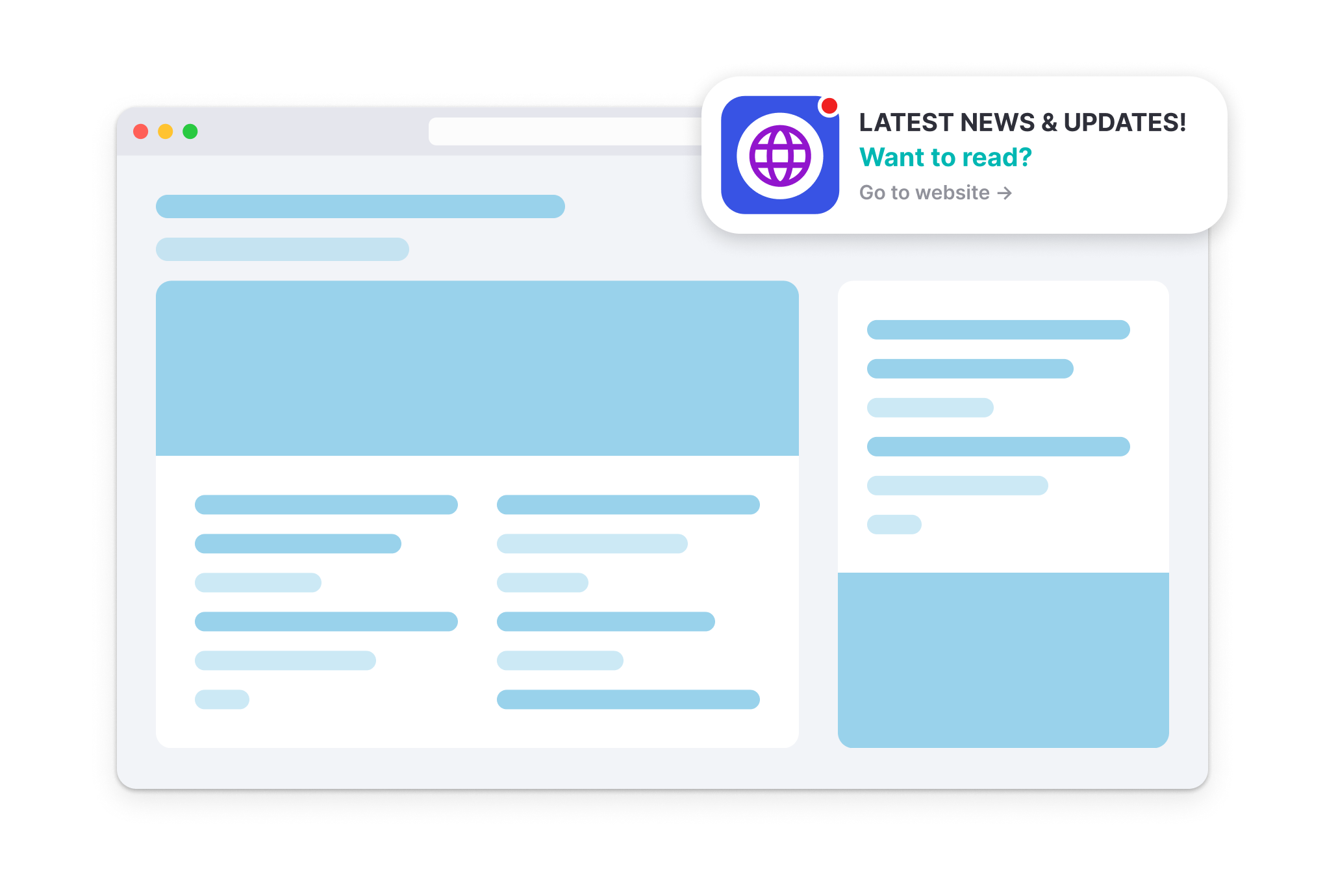 In-Page format rendering