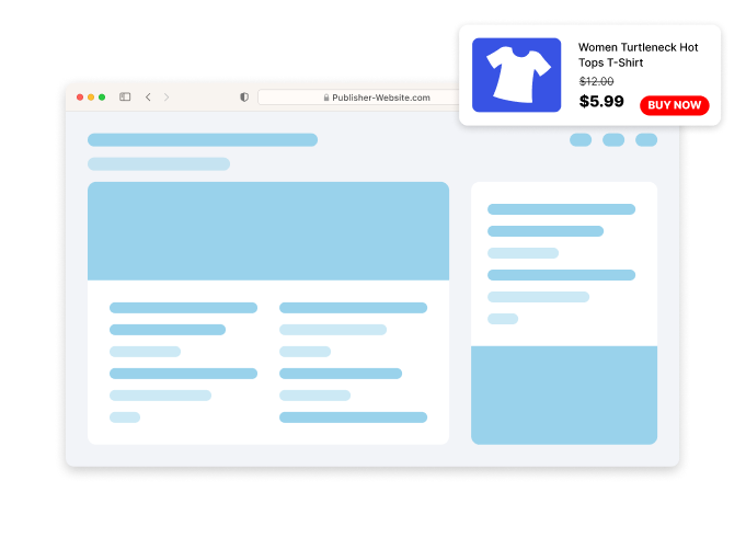 In-Page format rendering