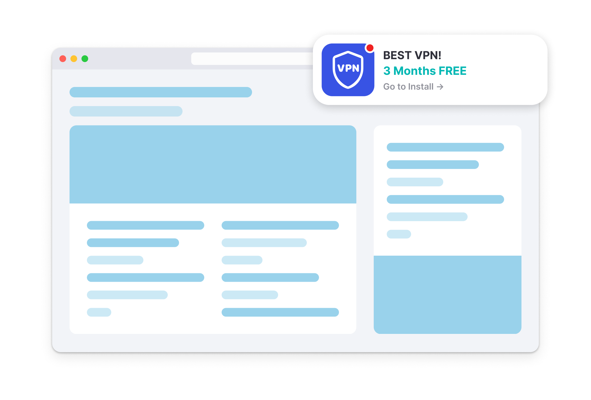 In-Page format rendering